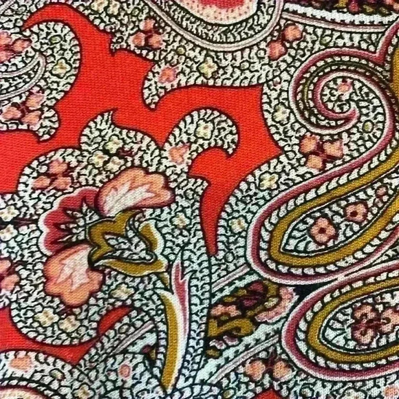 Rox & Ali button front lightweight sweater Paisley SIZE XL - Picture 5 of 9